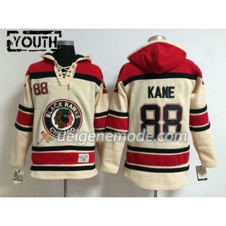 Kinder Eishockey Chicago Blackhawks Patrick Kane 88 Weiß Sawyer Hooded Sweatshirt